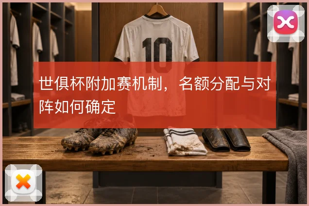 世俱杯附加赛机制,名额分配与对阵如何确定